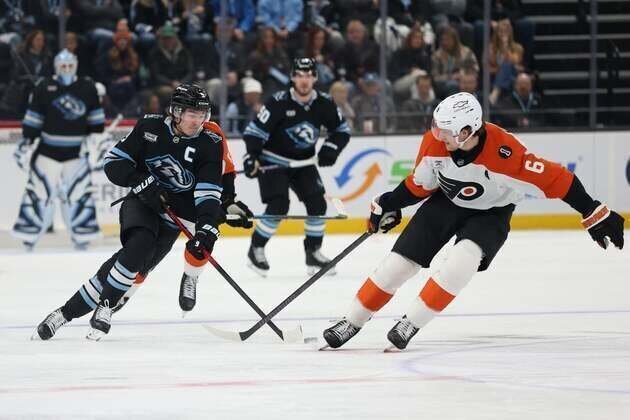 Clayton Keller nets two, including OT winner, as Mammoth edge Flyers