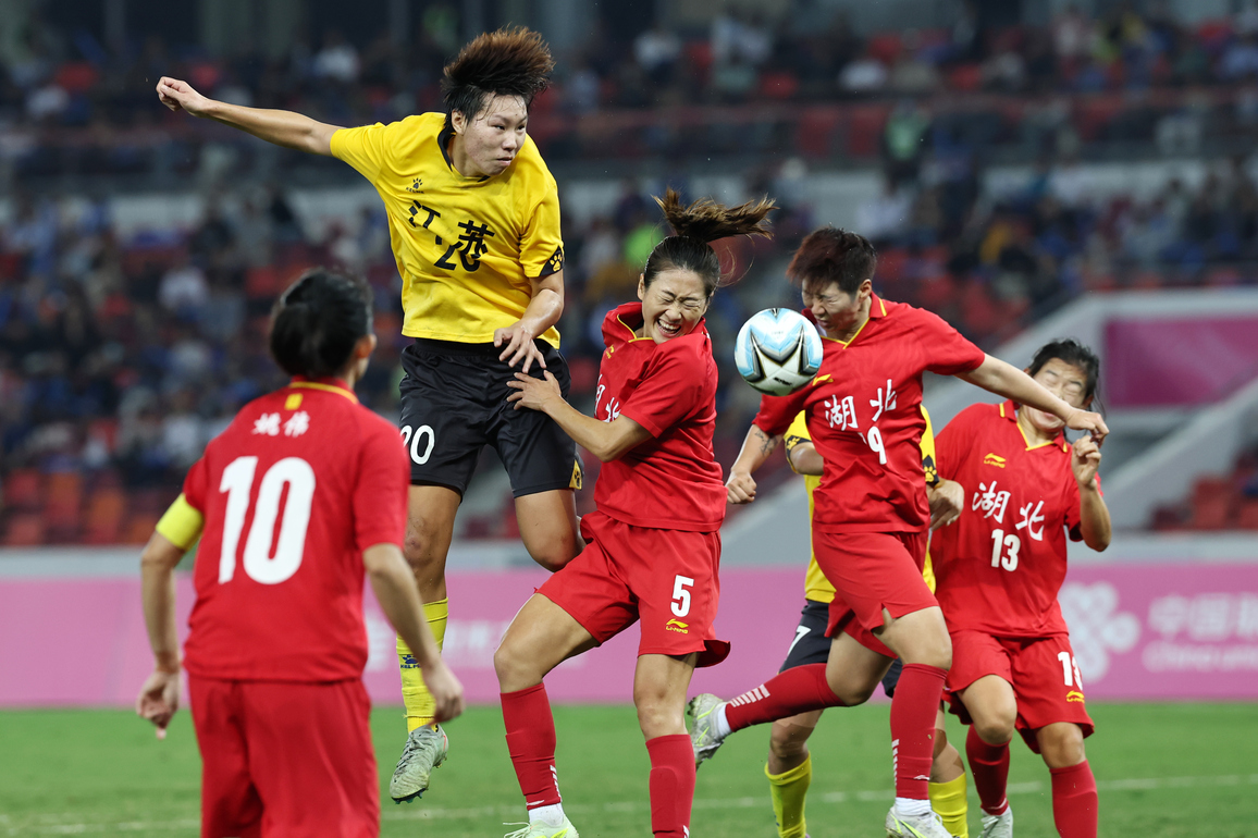(SP)CHINA-15TH NATIONAL GAMES-FOOTBALL-WOMEN'S-FINAL (CN)