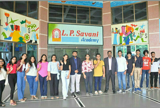 Surat's LP Savani school students glitter in the CBSE class X and XII results