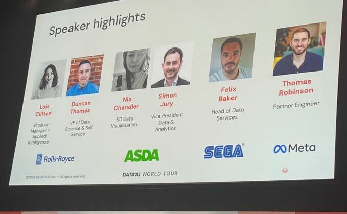 Databricks Data = AI World Tour London case studies