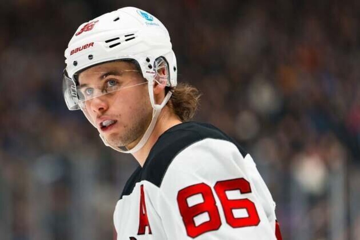 Devils C Jack Hughes being evaluated for lower-body injury