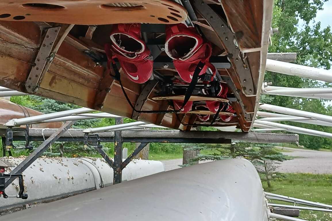 Shoes Hanging From a Row Boat, Ontario, Canada - Photo of the Day - Havana Times