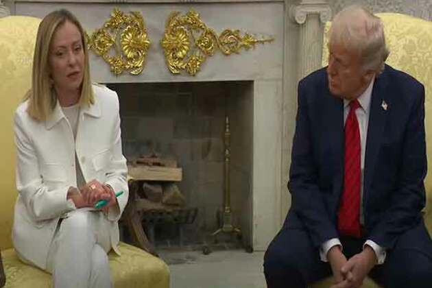 Trump '100%' confident of trade deal with EU during Italian PM Meloni's US visit