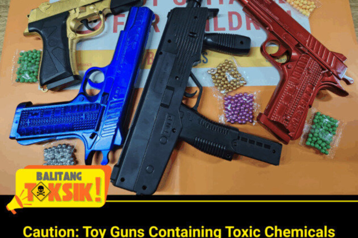 Toxics Watchdog Group Urges FDA, LGUs to Ban the Sale and Use of Health-Damaging "Pellet Gun" and Other Dangerous Toys