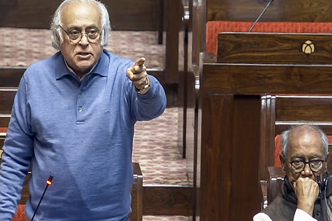 "huge bundle of insecurities, perennial peddler of lies": Jairam Ramesh on PM Modi's address in Rajya Sabha