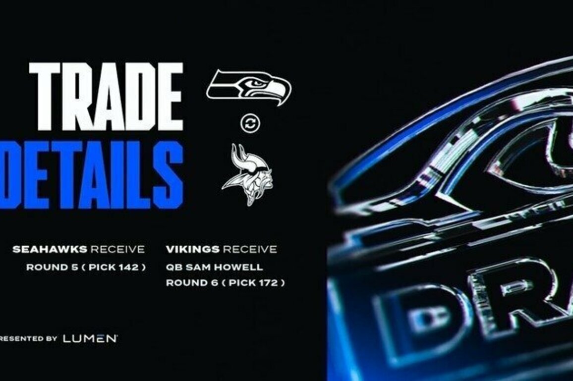 Seahawks Trade QB Sam Howell To Minnesota