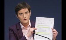  Serbian prime minister Ana Brnabic after revoking Rio Tinto's licences