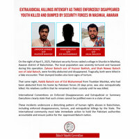 BYC condemns extrajudicial killings of Baloch youths by Pakistani security forces