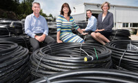 Minister warms to eco-friendly heat pump 