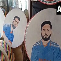 Rajasthan: Jodhpur artisan sells cricketer-themed drums ahead of ICC Champions Trophy