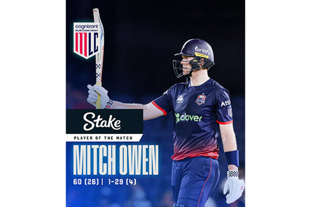 Owen's powerplay blitz, Chapman's grit help Washington Freedom edge past MI New York in MLC thriller