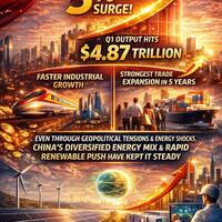 AI Poster | China secures solid Q1 growth, offering stability amid rising global volatility