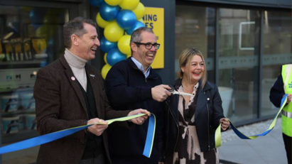 Local 'footballing legend' opens relocated MKM branch