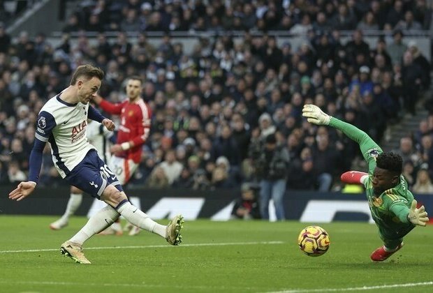 Maddison earns Tottenham Hotspur 1-0 victory over Manchester United