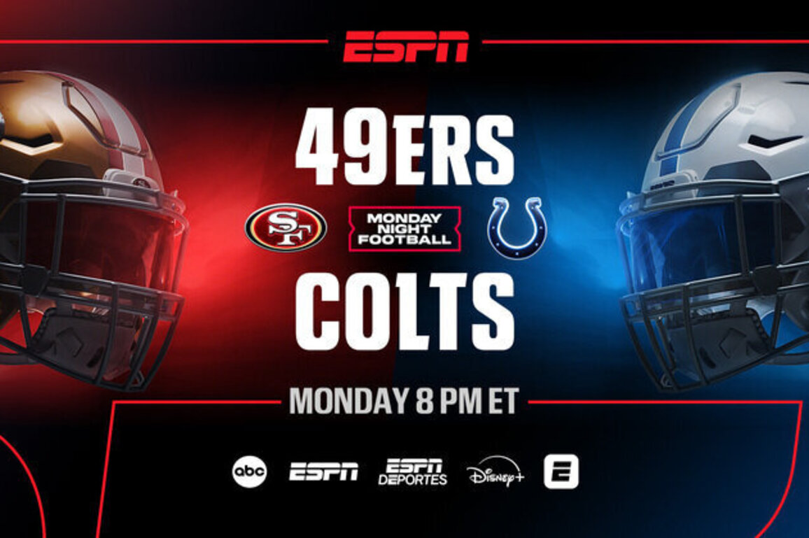 Monday Night Football Week 16: 49ers-Colts showdown expands to Disney+ and ABC