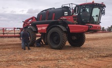  The Kondinin Group research team are currently testing boom performance on a range of self propelled sprayers.