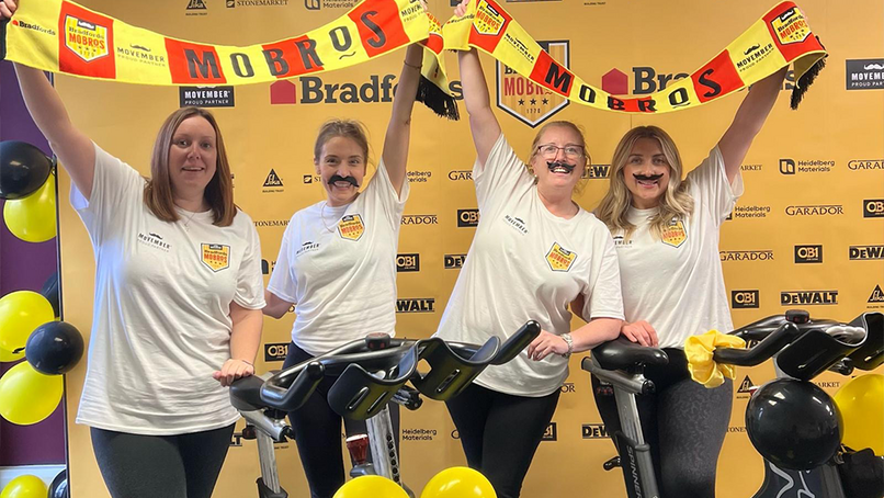 Bradfords named Europe's third biggest Movember corporate fundraiser