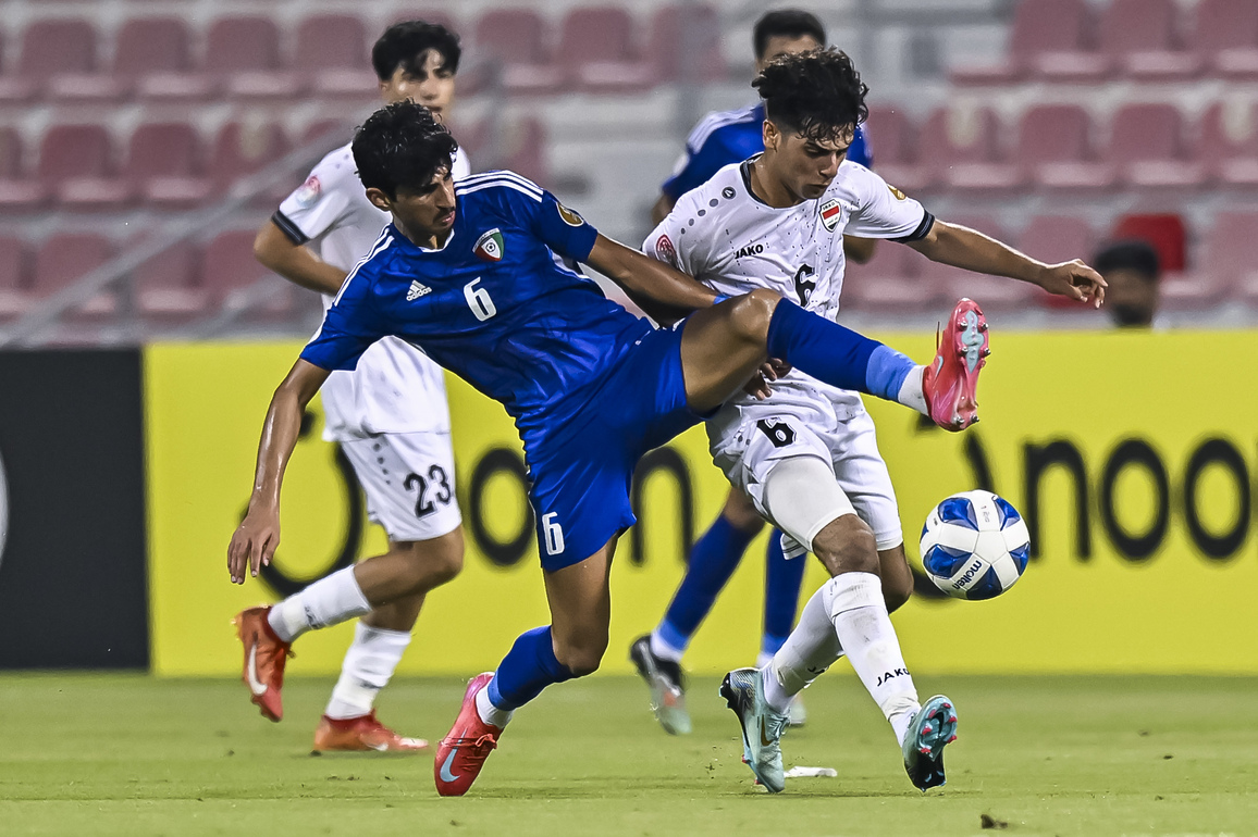 (SP)QATAR-DOHA-FOOTBALL-U17 GULF CUP-IRAQ VS KUWAIT