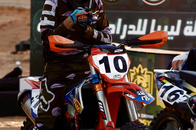 LIBYA-TRIPOLI-MOTOCROSS RACE