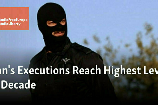 Iran's Executions Reach Highest Level In Decade