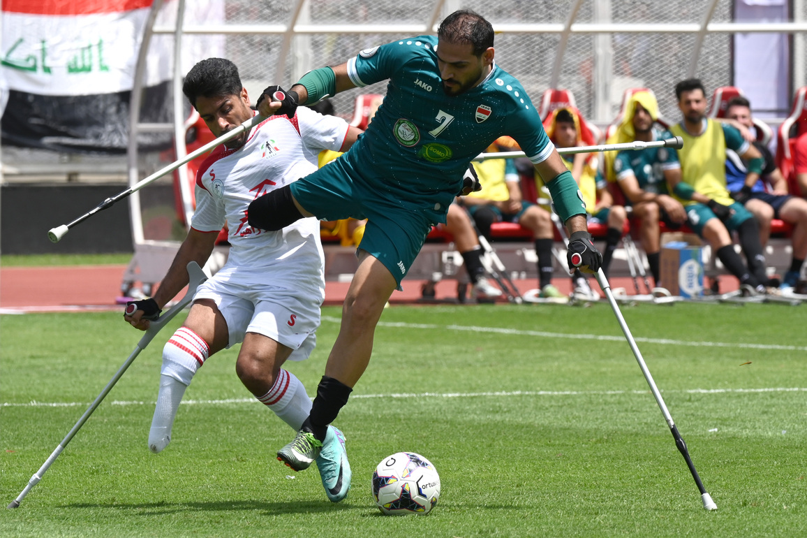 (SP)INDONESIA-JAKARTA-AMPUTEE FOOTBALL-ASIAN CUP QUALIFIERS 2025-IRAN VS IRAQ