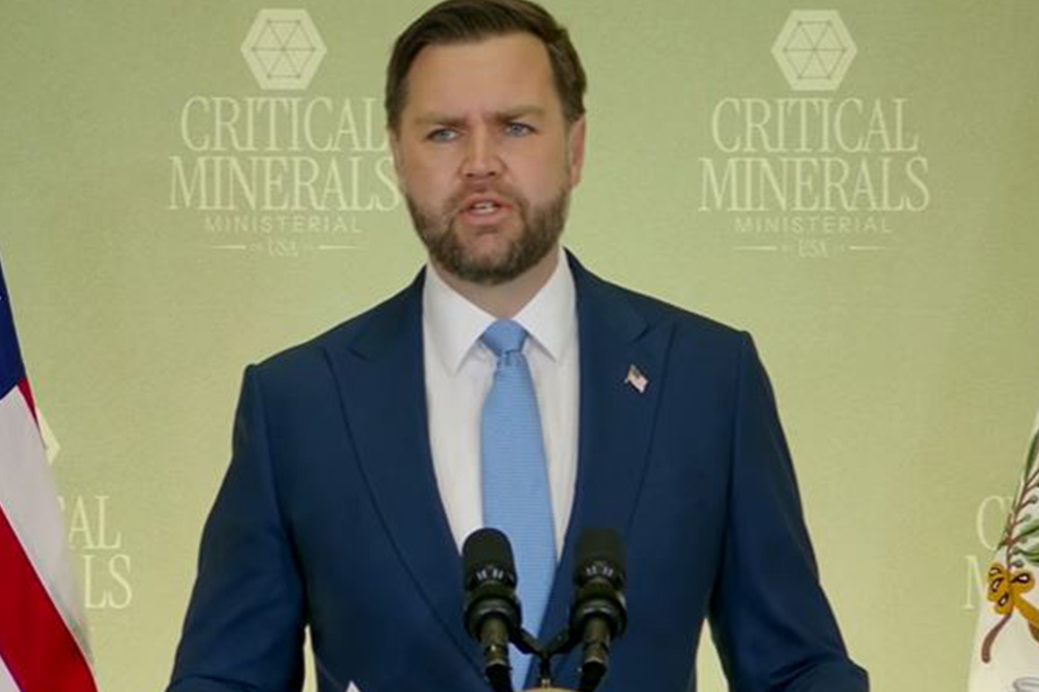 "No realer thing than critical minerals": US VP Vance at inaugural Critical Minerals Ministerial
