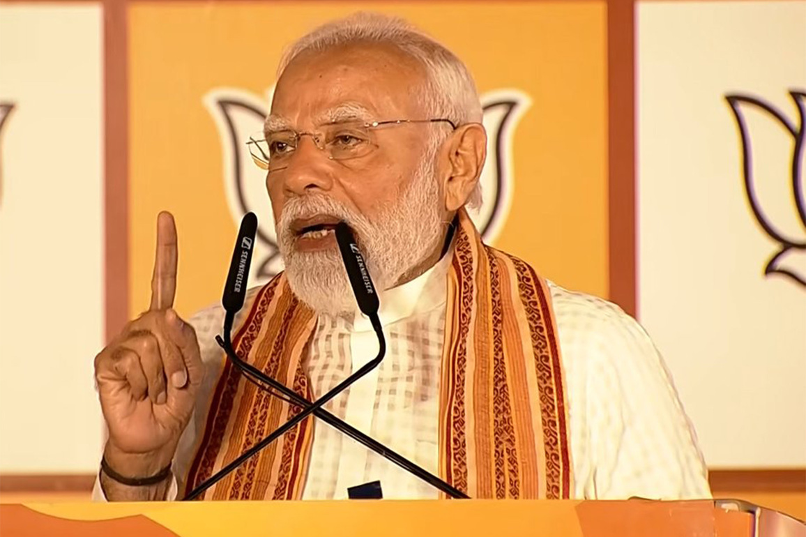 Assembly polls: PM Modi congratulates ECI, security forces for "maintaining dignity of Indian democracy"