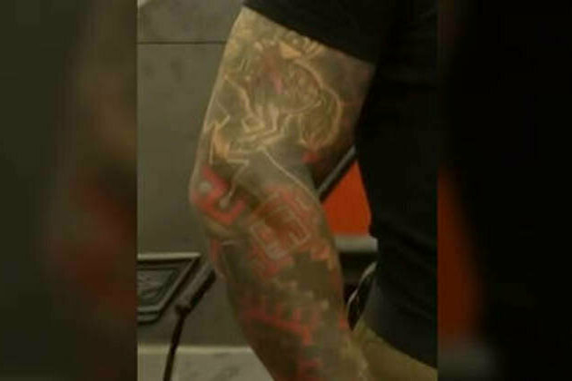 Canadian broadcaster tried to cover up Ukrainian fighter's swastika tattoo (VIDEO)