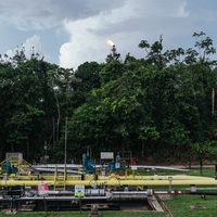 BRAZIL-AMAZONAS-URUCU OIL AND GAS PRODUCTION FIELD