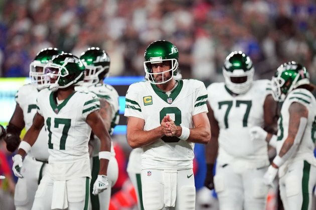 Jets QB Aaron Rodgers: 'Hope meter trending upwards'