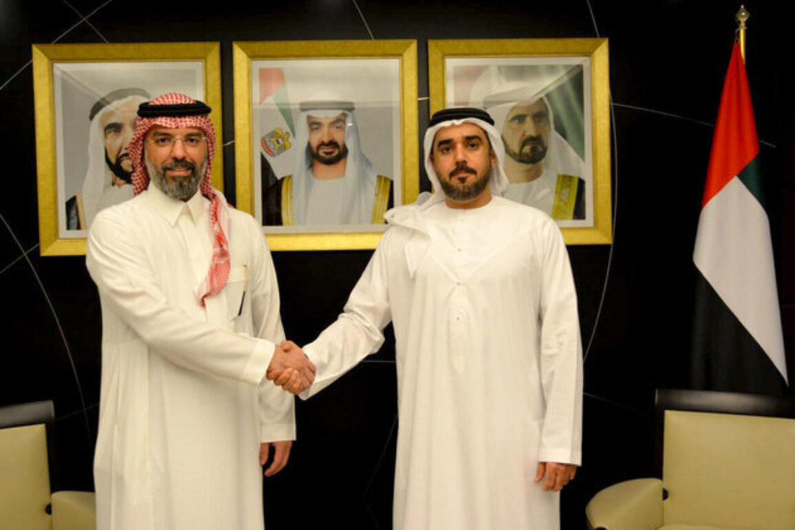 Deputy Director of MoFA's Dubai Office receives credentials of Consul-General of Kingdom of Saudi Arabia