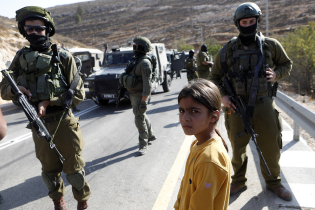 MIDEAST-WEST BANK-HEBRON-ISRAELI FORCES-PREVENT-PALESTINIAN-OLIVE HARVEST