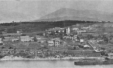  Historical image of Hobart zinc works in 1919.