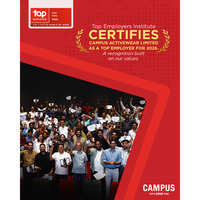 Campus Activewear Certified as India's Top Employer for 2026 by Top Employers Institute