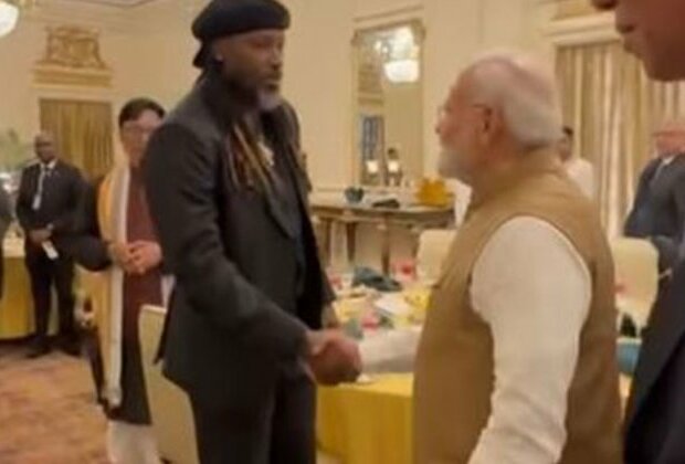 "From Jamaica to India....": legendary batter Chris Gayle meets PM Modi