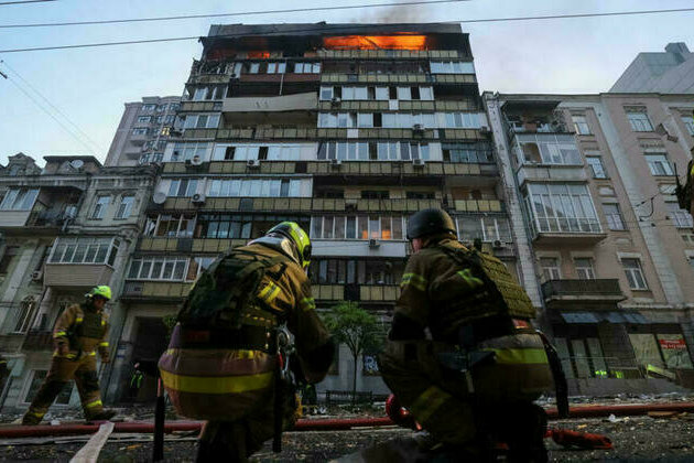 At least two killed as Russia launches 'massive night attack' on Kyiv