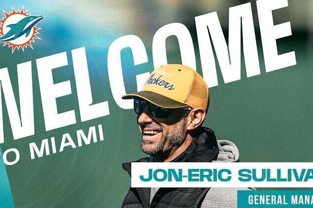 Dolphins agree to terms with Jon-Eric Sullivan as General Manager