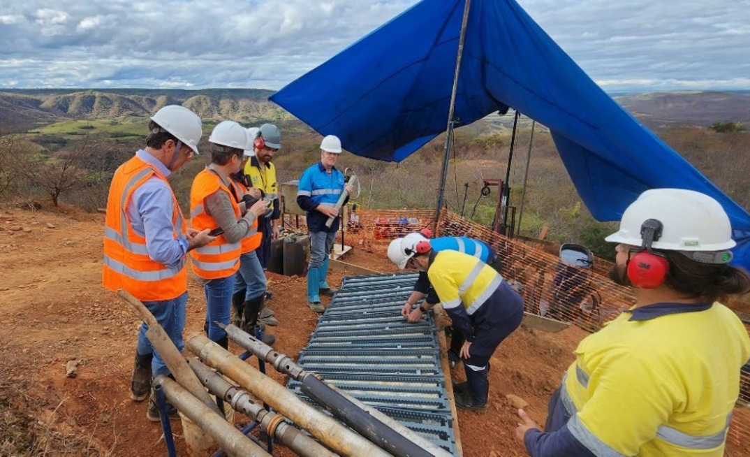 Checking core at Salinas