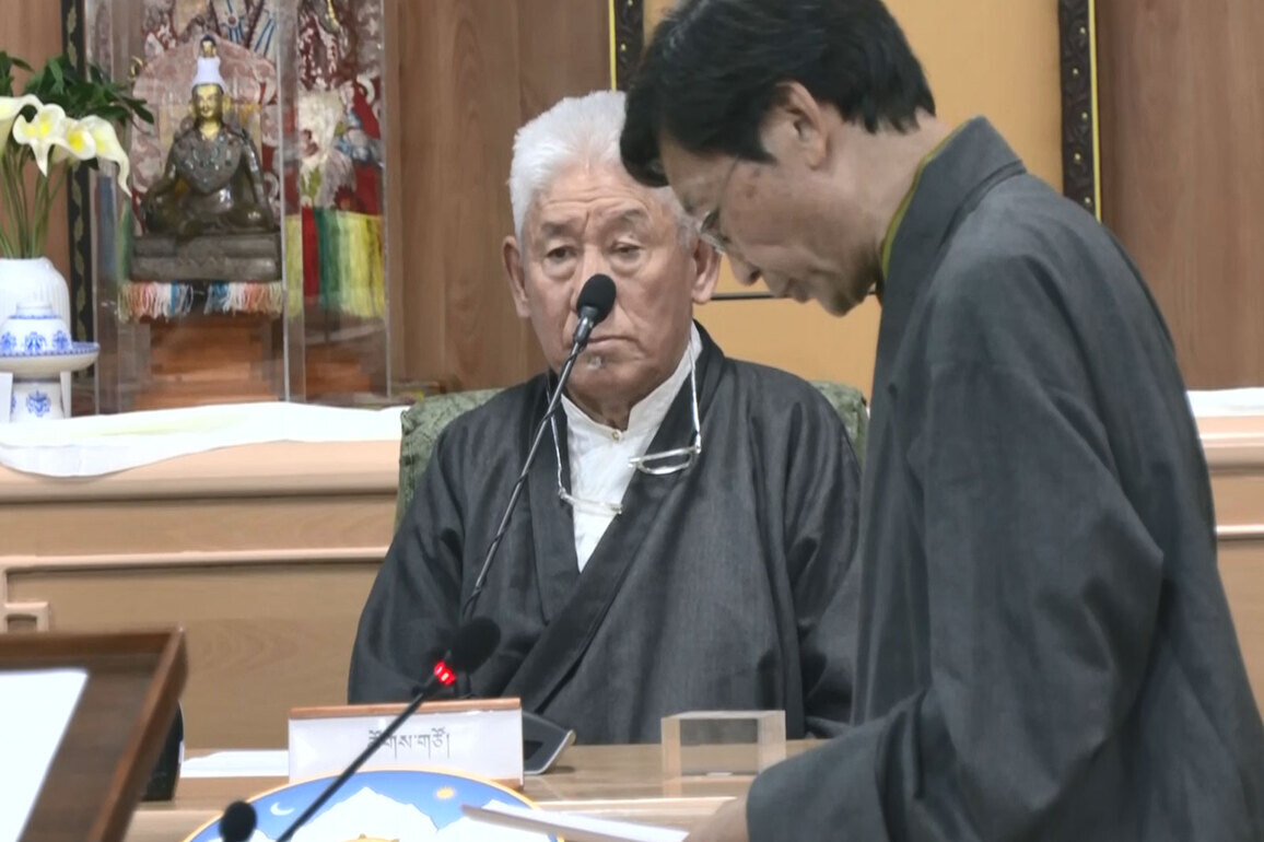 Newly elected members of 18th Tibetan Parliament-in-Exile take oath in Dharamshala