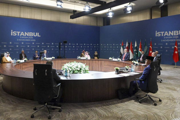 TRKIYE-ISTANBUL-SEVEN COUNTRIES-FMS-GAZA CEASEFIRE