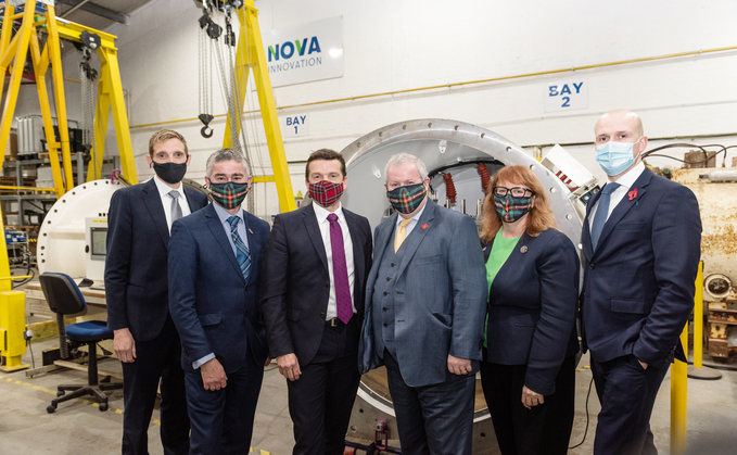 Ian Blackford, the SNP leader in Westminster, and MPs Steven Flynn, Alan Brown and Deidre Block visit Nova's headquarters in Leith, Scotland | Credit:Nova Innovation