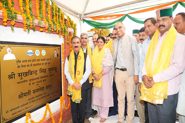 Himachal CM lays foundation stone for Durgesh Aranya Zoological Park, announces Rs 100 crore development push in Kangra