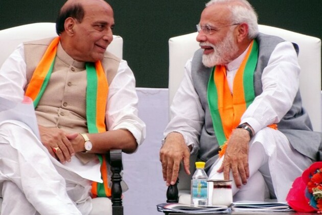 PM Modi extends birthday greetings to Rajnath Singh