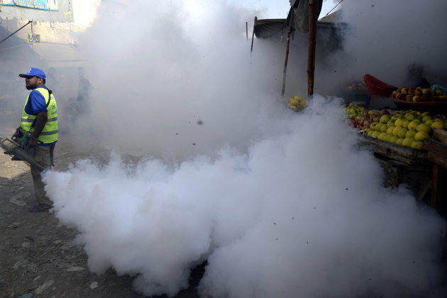 PAKISTAN-KARACHI-DENGUE-COUNTERMEASURES