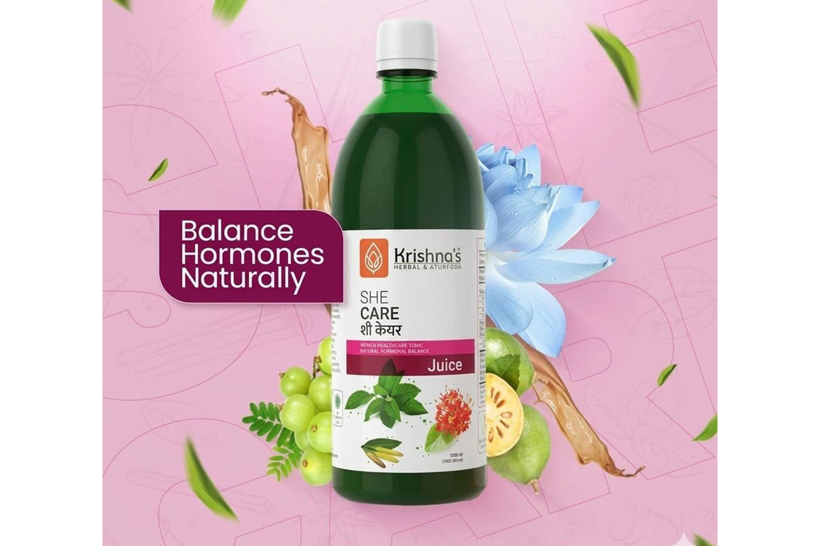 Krishna Ayurved Leads a New Era in PCOD Care with Science-Backed She Care Juice