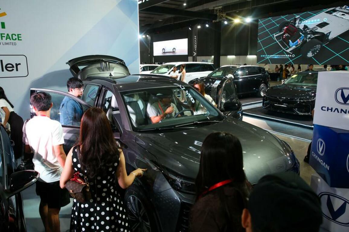 Chinese EVs take center stage at Myanmar's int'l auto expo