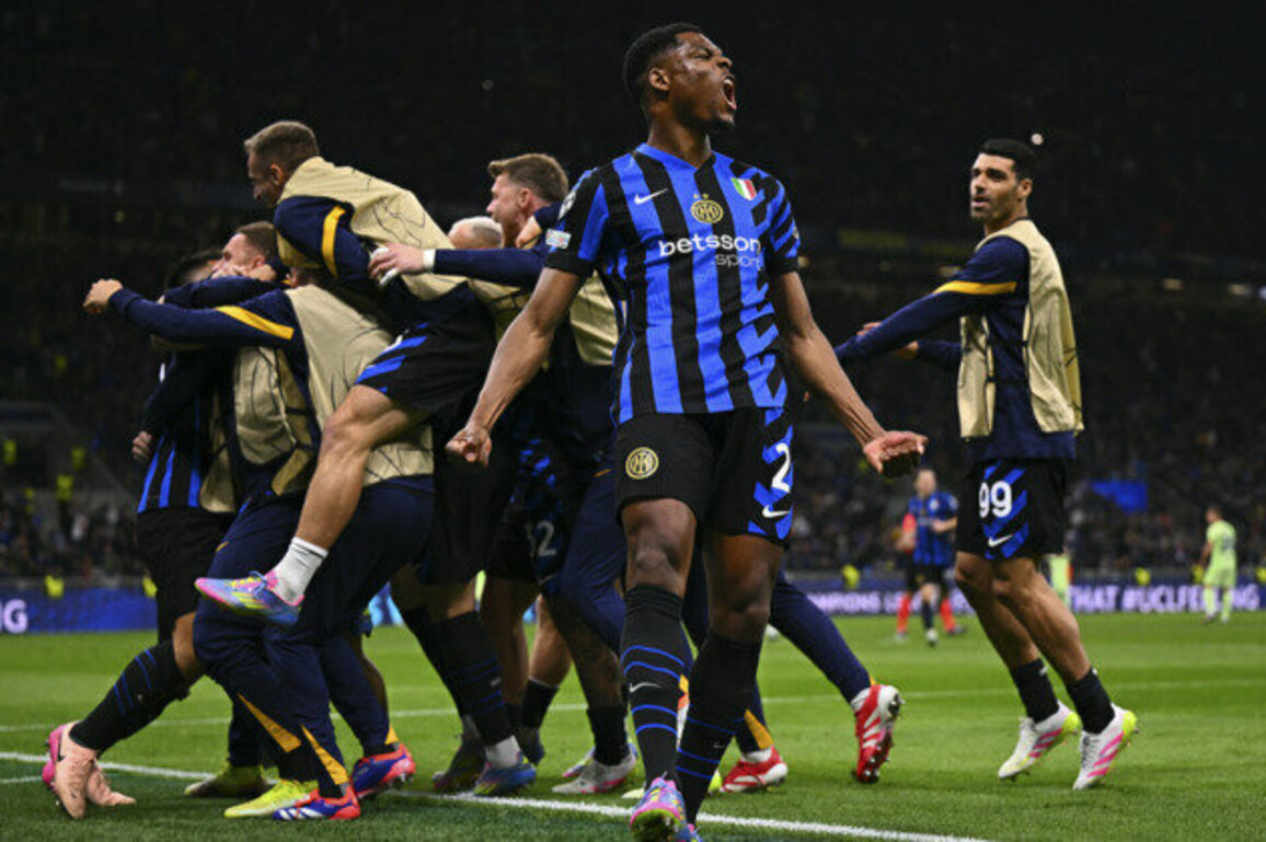 Inter edge Barcelona 4-3 in thriller to reach Champions League final