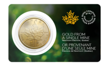  All the gold used to mint the 2023 Pure Gold Maple Leaf is sourced from Newmont’s Éléonore mine. Photo: Newmont