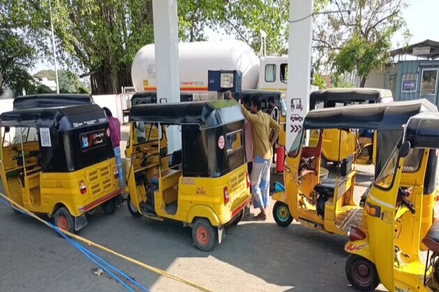 Tamil Nadu: LPG shortage hits auto drivers in Kanchipuram; long queues disrupt livelihood