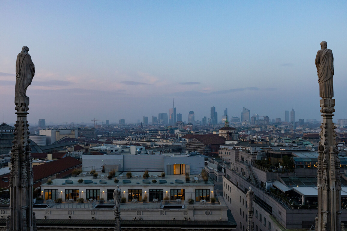(SP)ITALY-MILAN-WINTER OLYMPICS-CITY VIEW